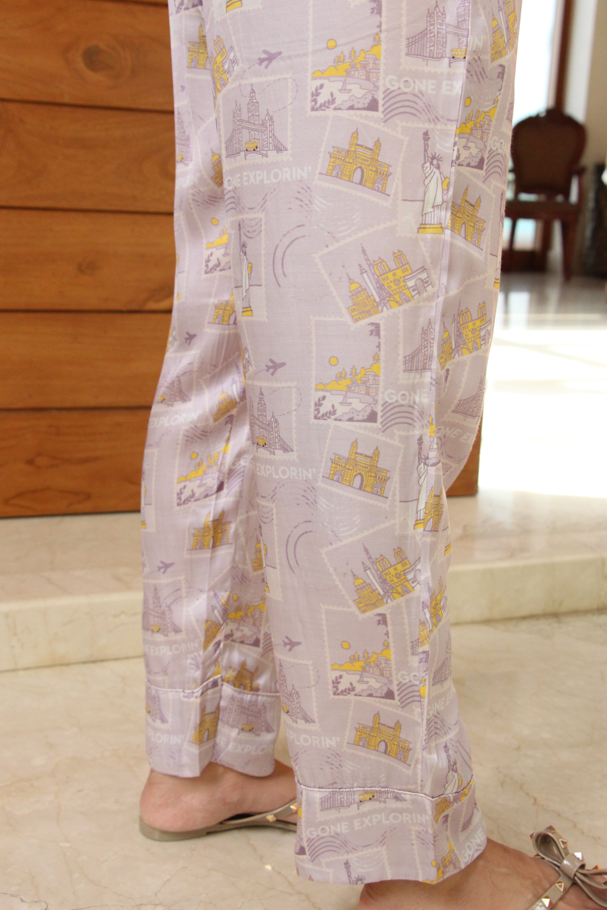 Lavender Travel Pants