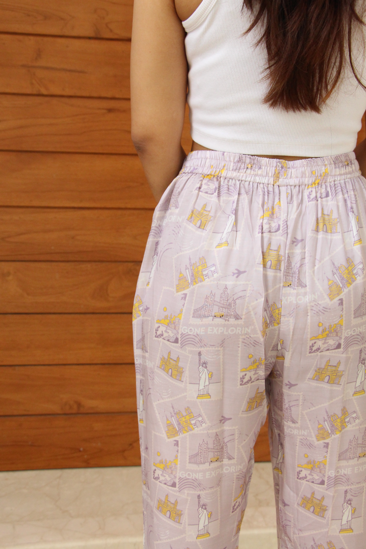 Lavender Travel Pants
