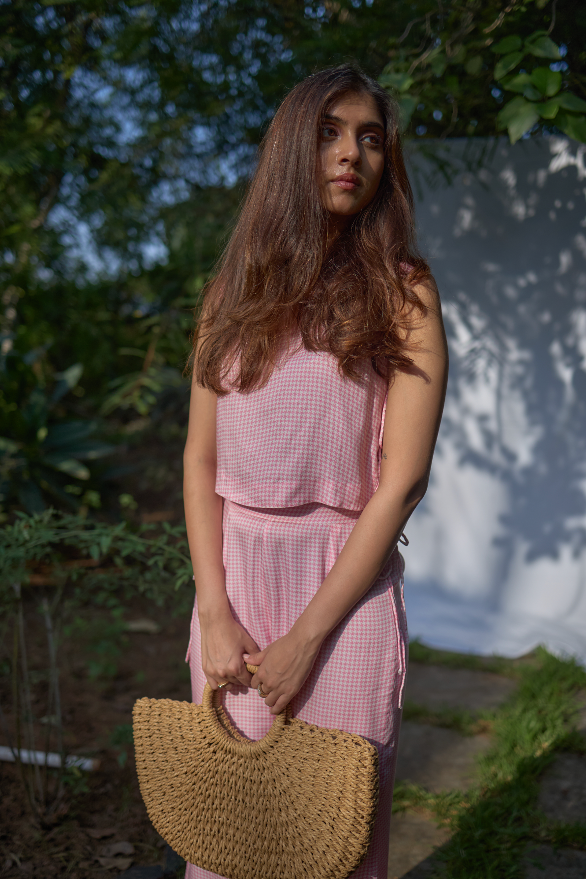Pink String Top