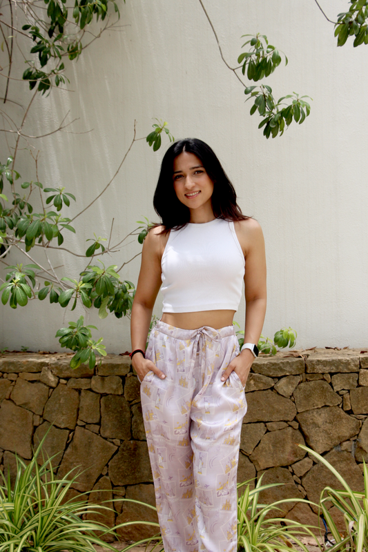 Lavender Travel Pants
